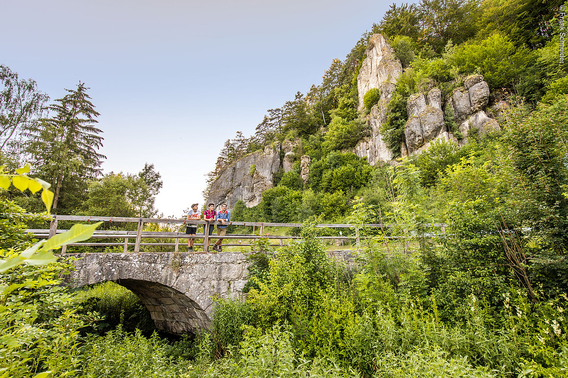 Römerbrücke zwischen Obertrubach und Wolfsberg (Obertrubach, Fränkische Schweiz)