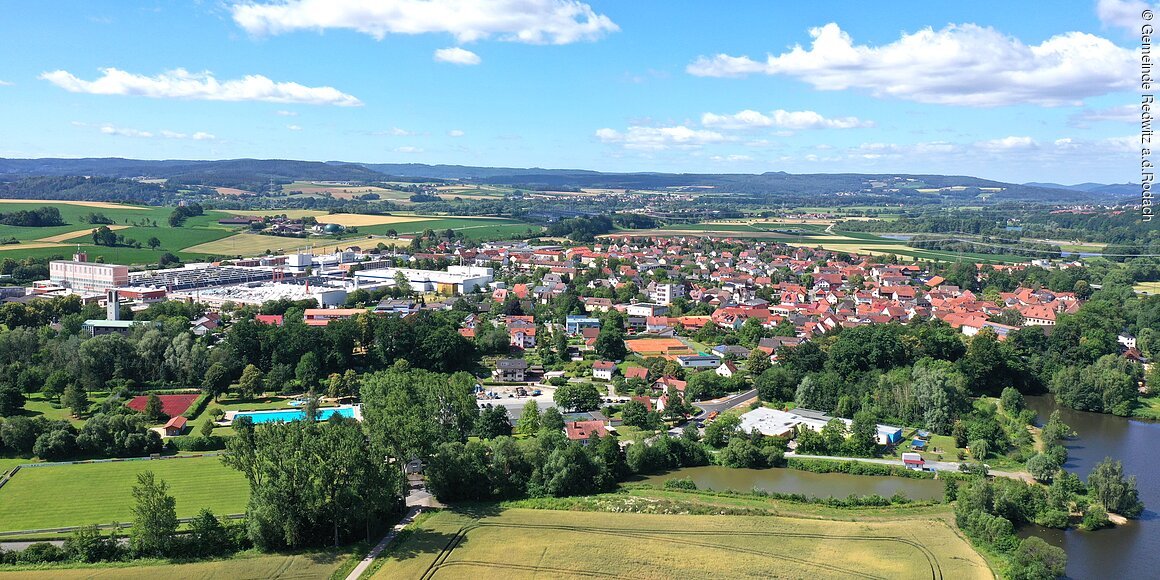 Blick auf die Gemeinde (Redwitz a.d.Rodach, Obermain.Jura)