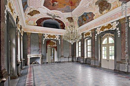 Eremitage, Altes Schloss, Marmorsaal, Bayreuth