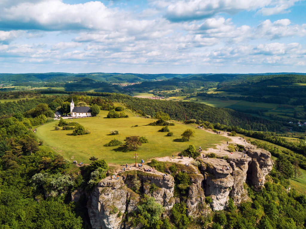 Der Staffelberg in der Urlaubsregion Obermain•Jura