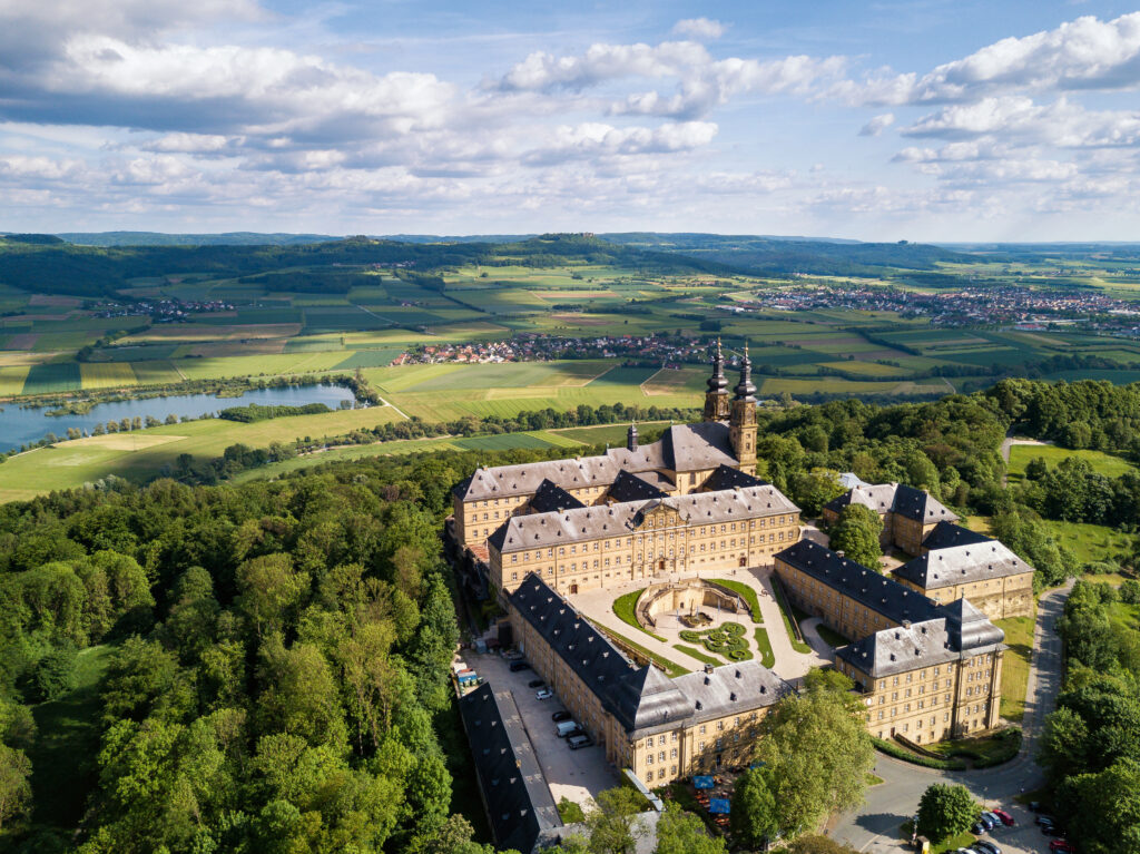Das Kloster Banz in der Urlaubsregion Obermain•Jura
