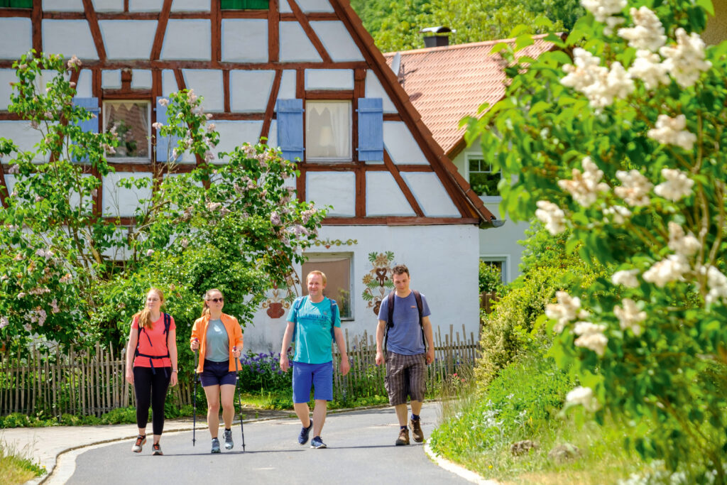 Wandern auf den Seven Summits im Nürnberger Land