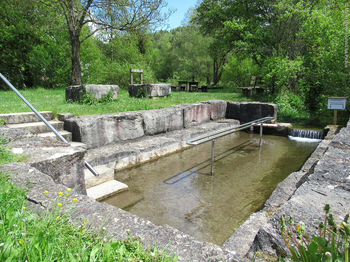 Kneipp-Tretbecken (Breitenbrunn, Naturpark Altmühltal)