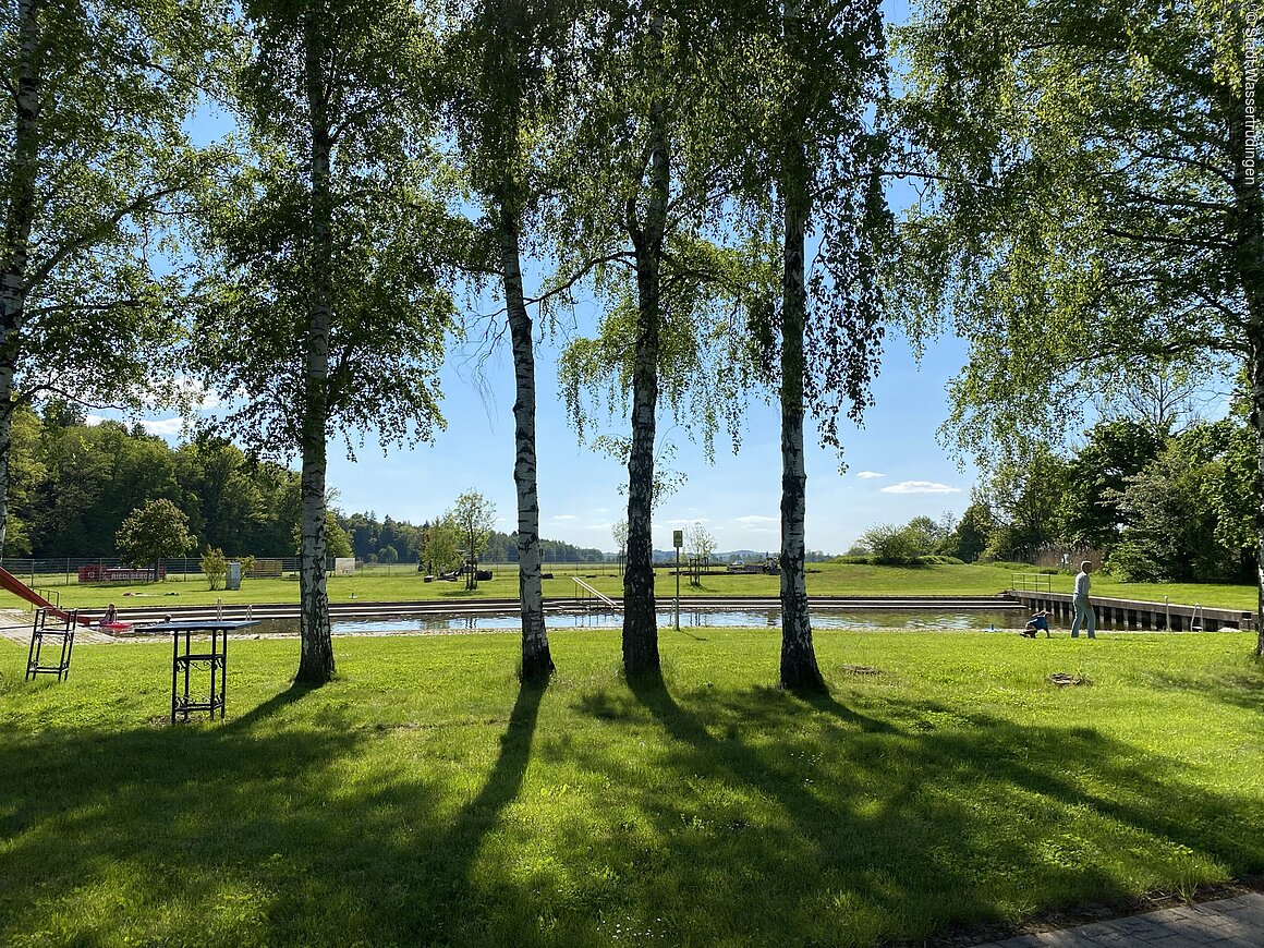 Wörnitz-Flussbad (Wassertrüdingen, Romantisches Franken)