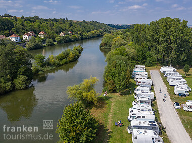 Wohnmobilstellplatz am Main (Kitzingen/Fränkisches Weinland)