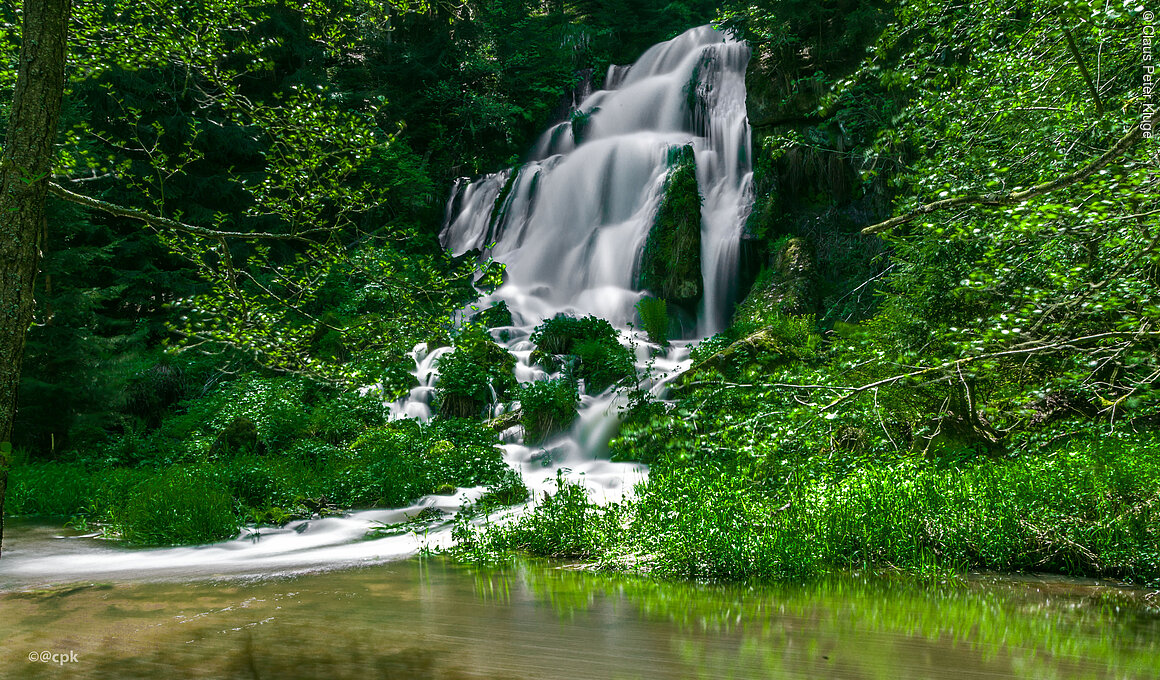 Egerwasserfall (Röslau, Fichtelgebirge)