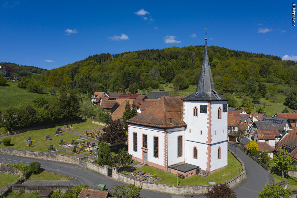 Matthäus Kirche (Flörsbachtal, Spessart-Mainland) Flörsbachtal Lohrhaupten, Spessart-Mainland, Hesse, Germany