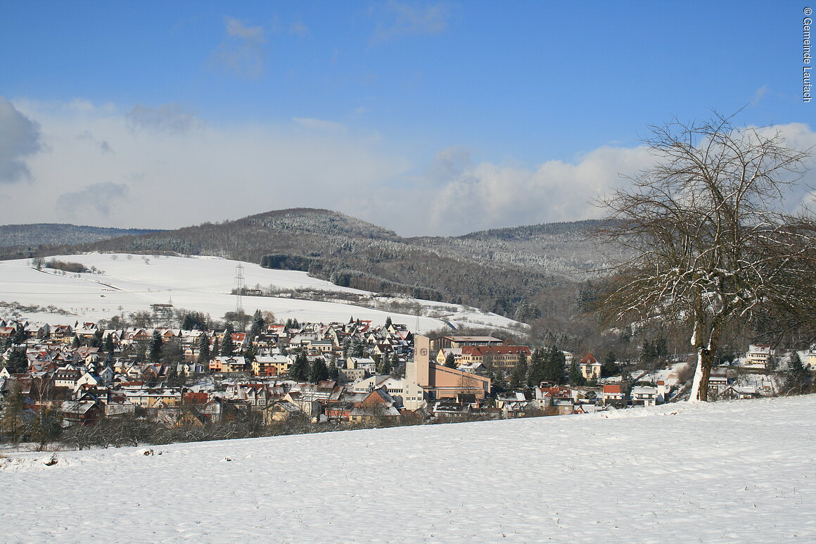 Winteridylle (Laufach, Spessart-Mainland)