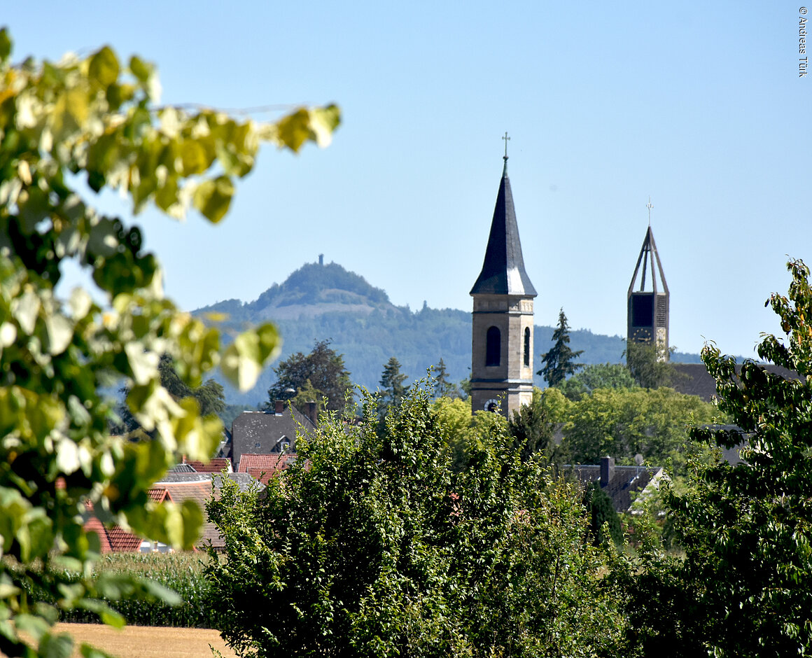 Blick auf den Rauher Kulm (Speichersdorf, Fichtelgebirge)