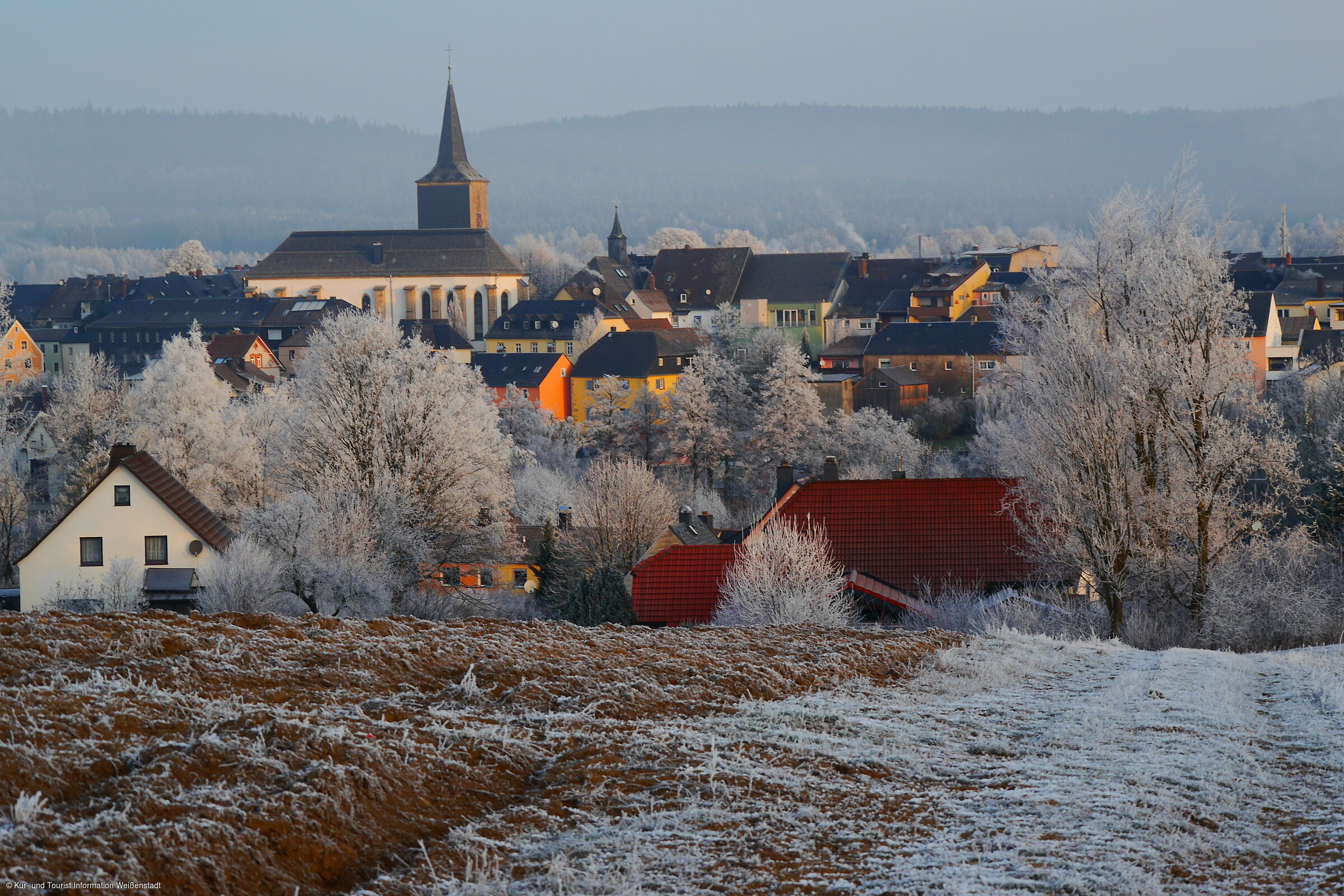 Weißenstadt im Winter (Fichtelgebirge)