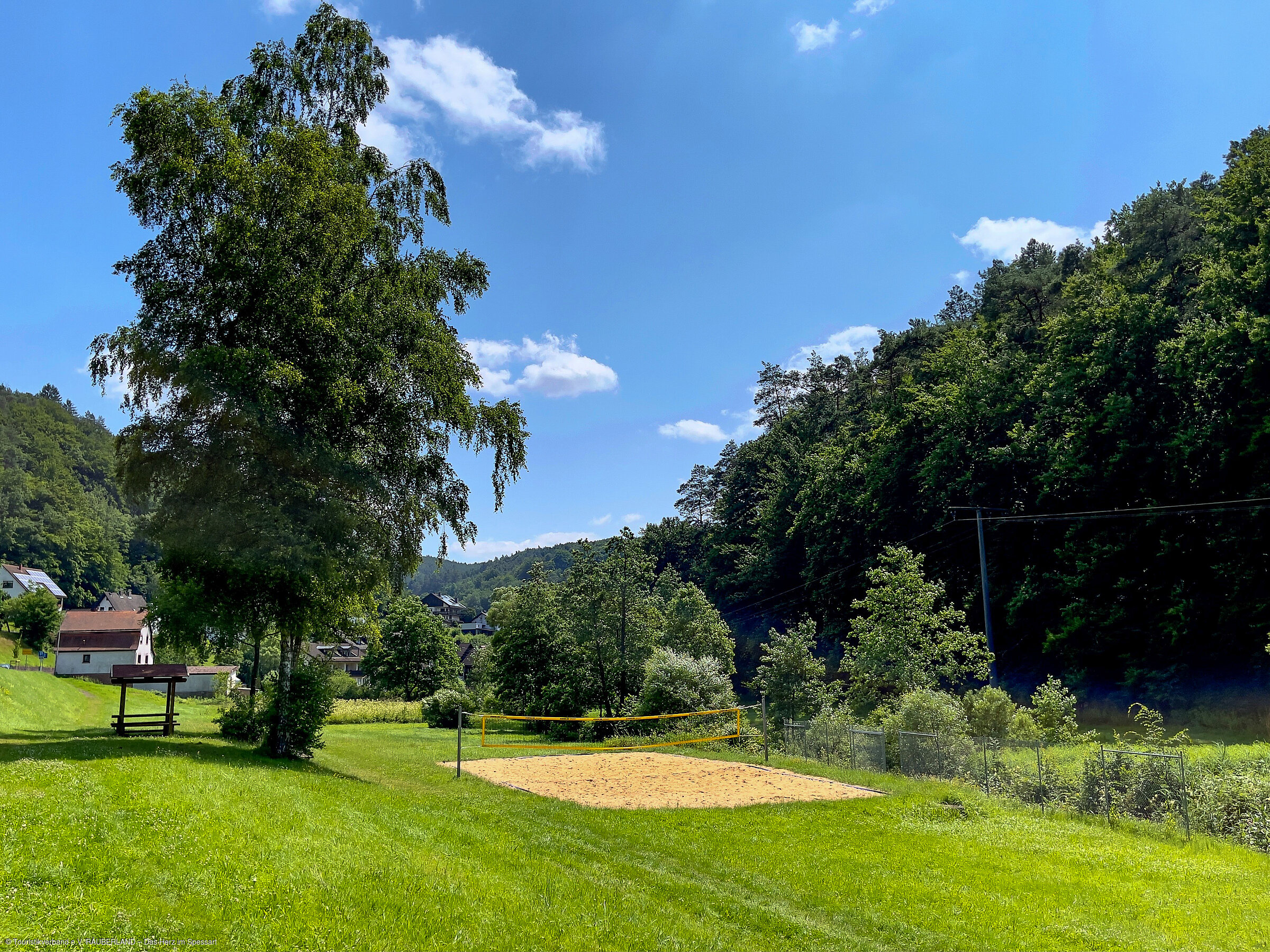 Beachvolleyball-Platz (Heimbuchenthal, Spessart-Mainland)