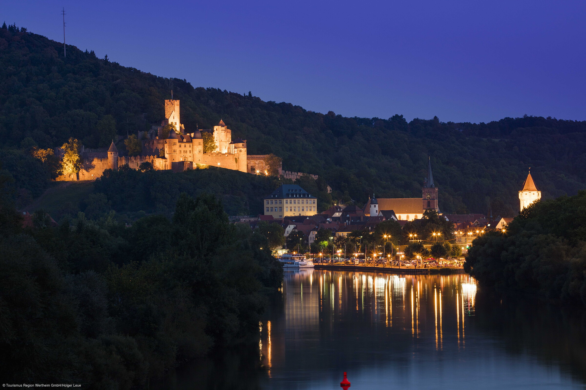 Stadtansicht (Wertheim, Liebliches Taubertal) Stadtansicht (Wertheim, Liebliches Taubertal)