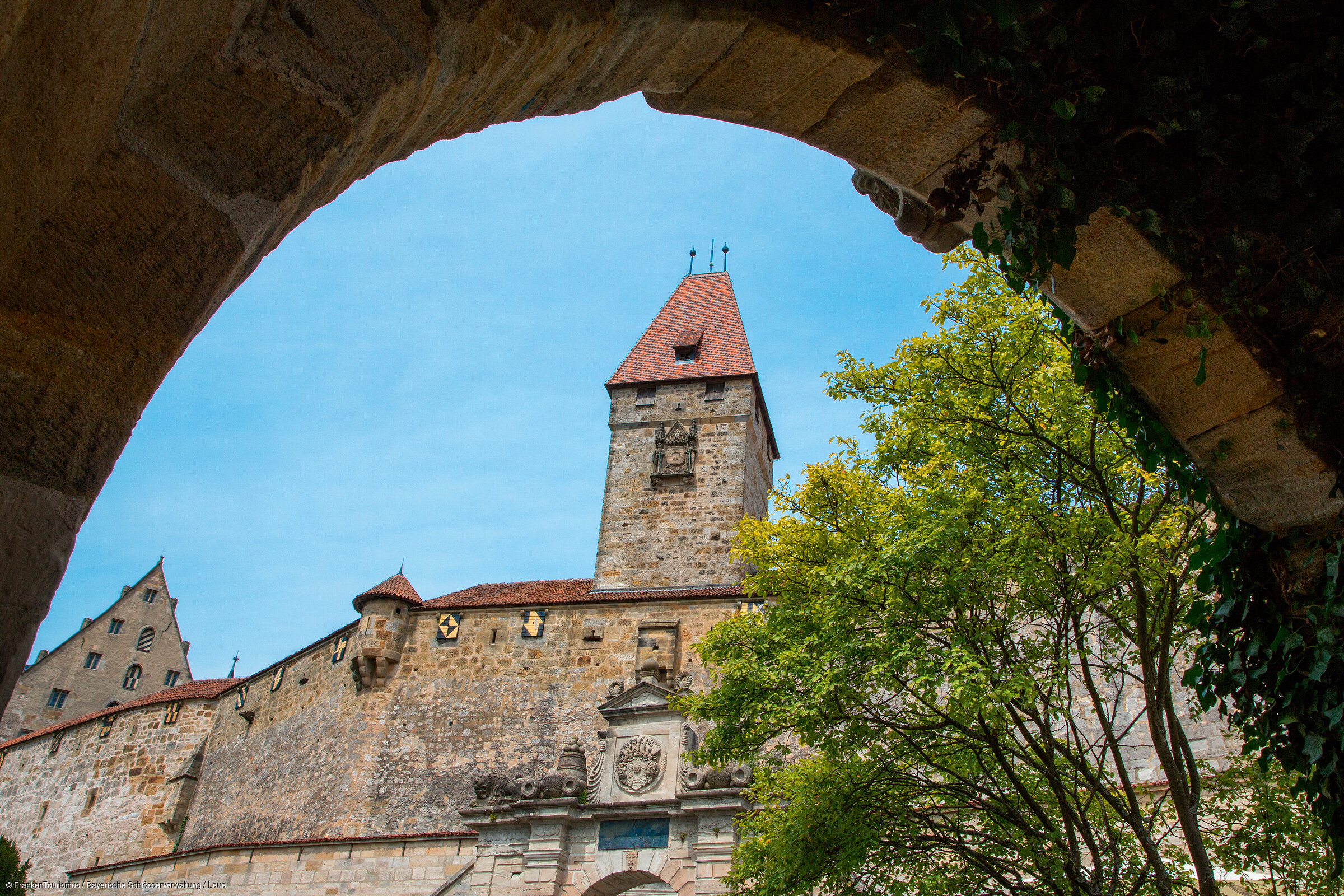 Eingang Veste Coburg (Coburg, Coburg.Rennsteig)