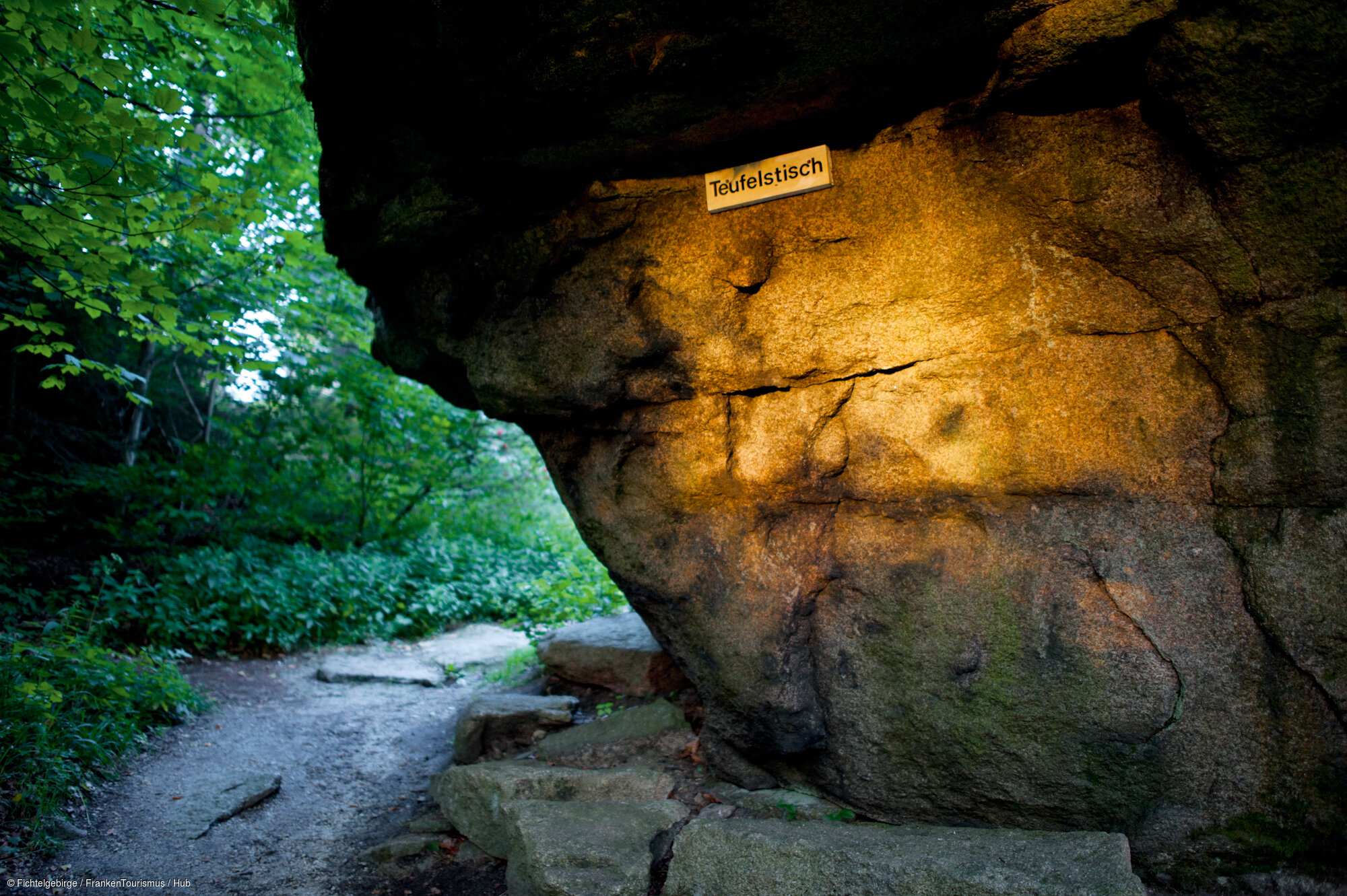 Teufelstisch, Großer Waldstein (Fichtelgebirge)