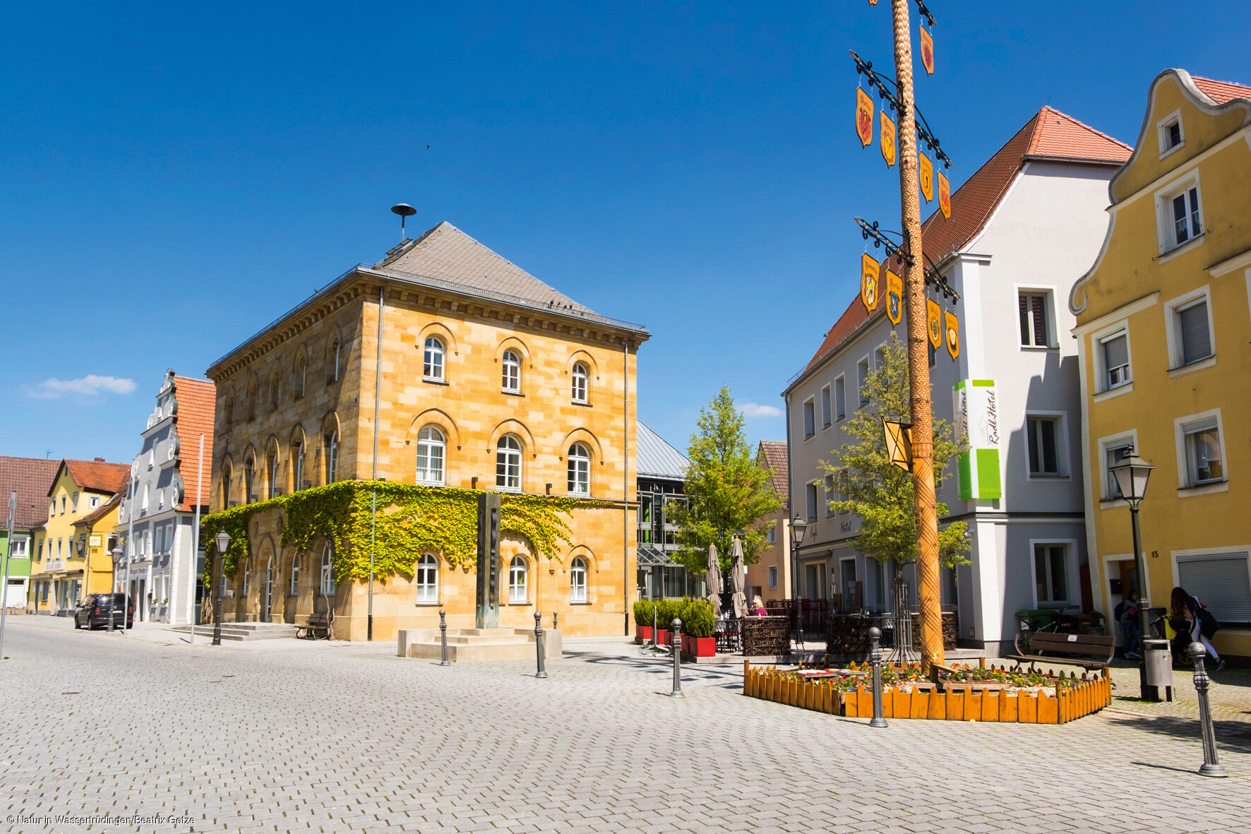 Marktplatz (Wassertrüdingen/Romantisches Franken)