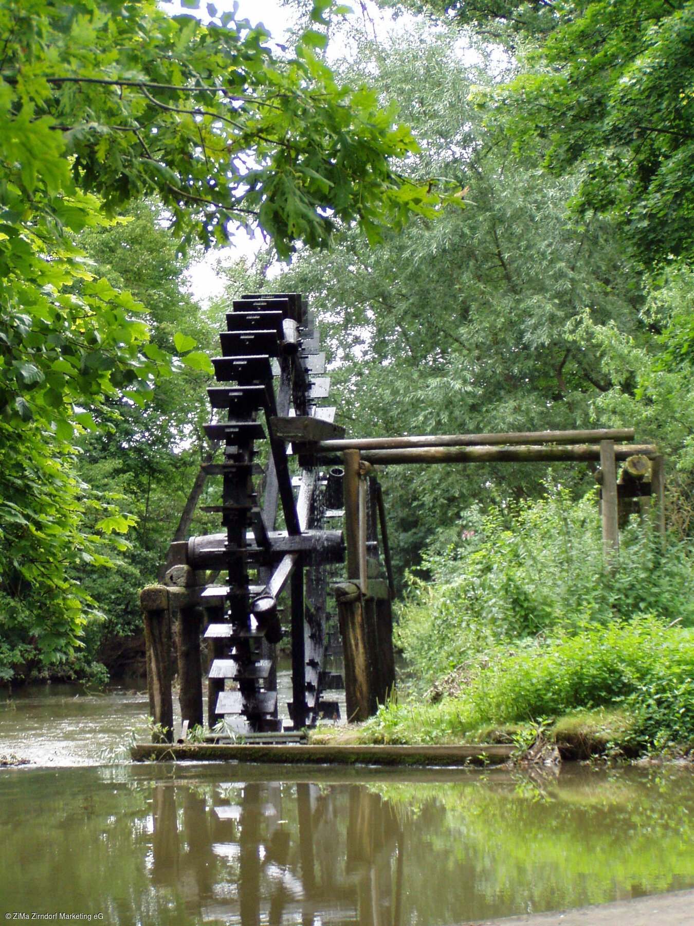 Wasserrad (Zirndorf, Romantisches Franken)