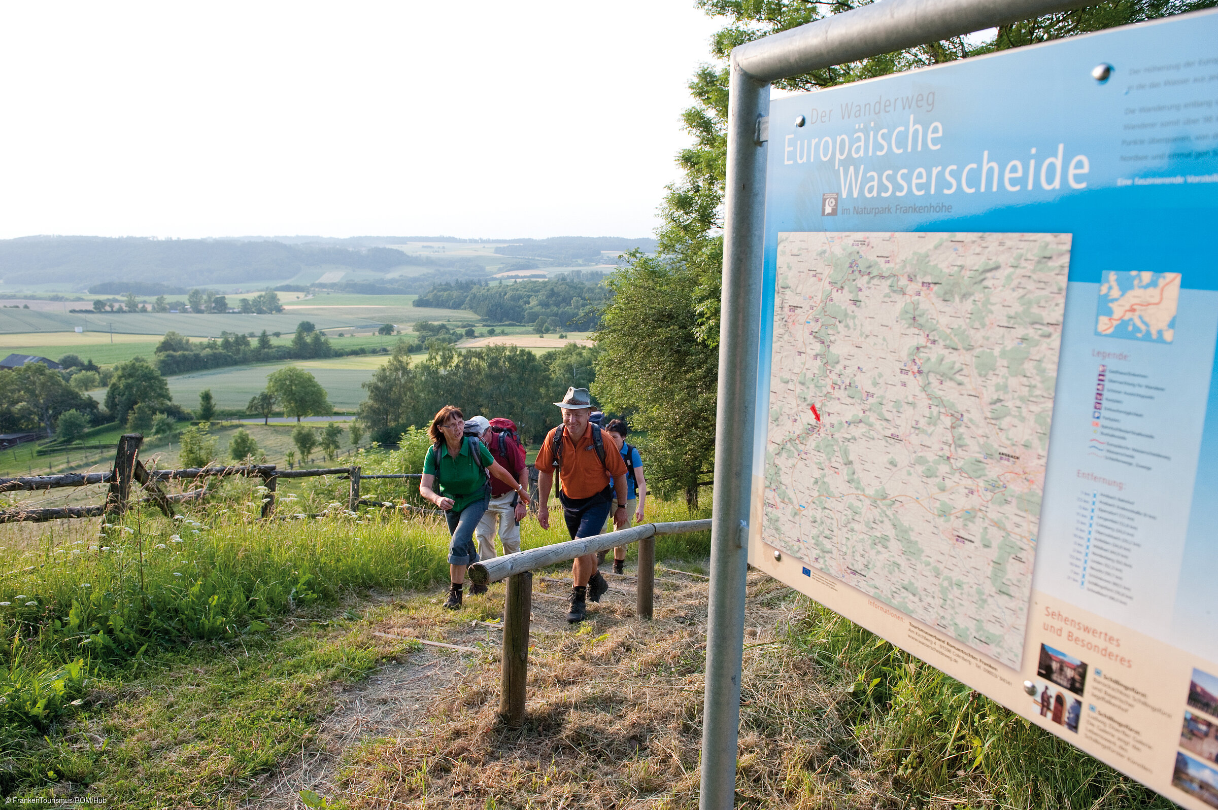 Wandern am Europäischen Wasserscheideweg (Romantisches Franken)