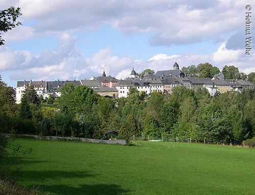 Blick auf die Stadt (Lichtenberg, Frankenwald)