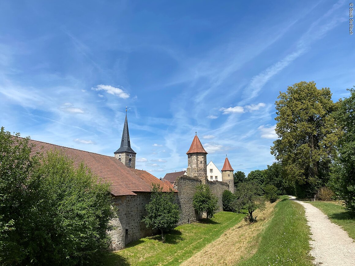 Stadtmauer (Seßlach, Coburg.Rennsteig)