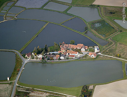 Luftbild von Gottesgab (Uehlfeld, Steigerwald)