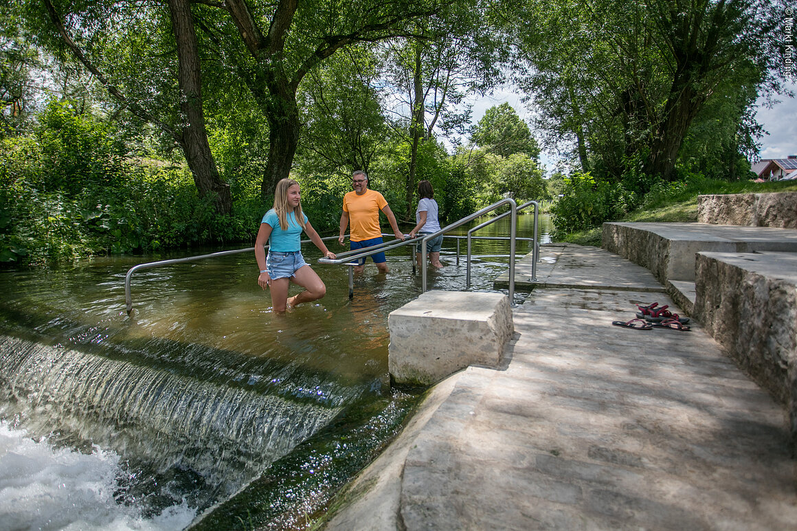 Wassertretanlage (Kinding, Naturpark Altmühltal)