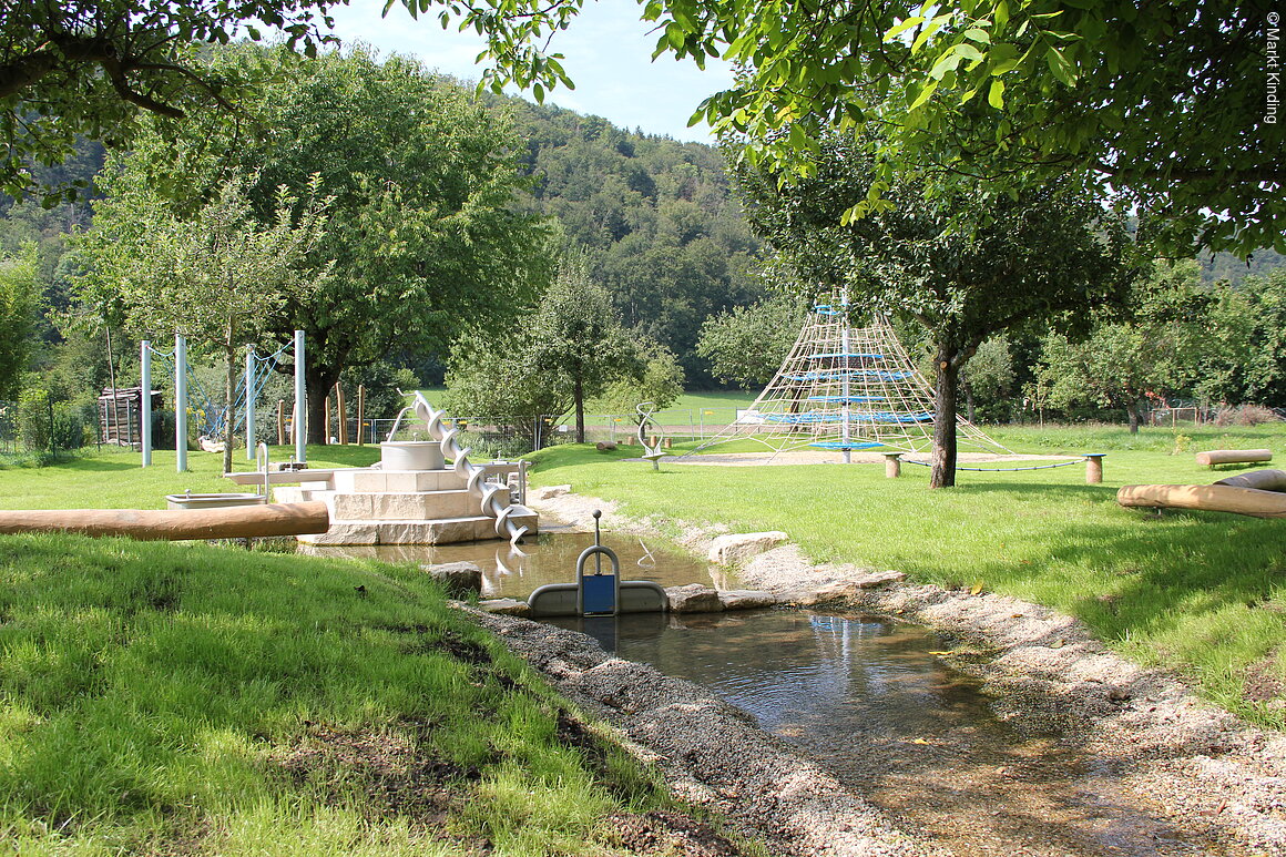 Wasserspielplatz (Kinding, Naturpark Altmühltal)