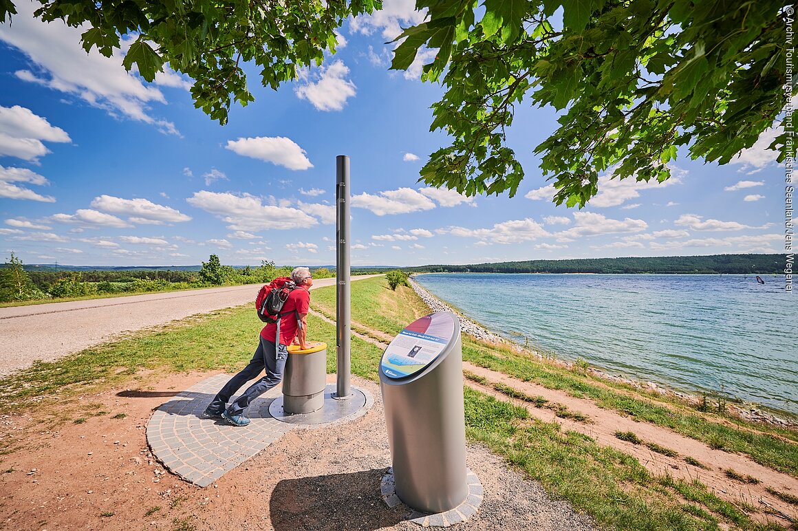 Fränkisches Seenland, Weg der Wasserkraft an der Mandlesmühle Fränkisches Seenland, Weg der Wasserkraft an der Mandlesmühle