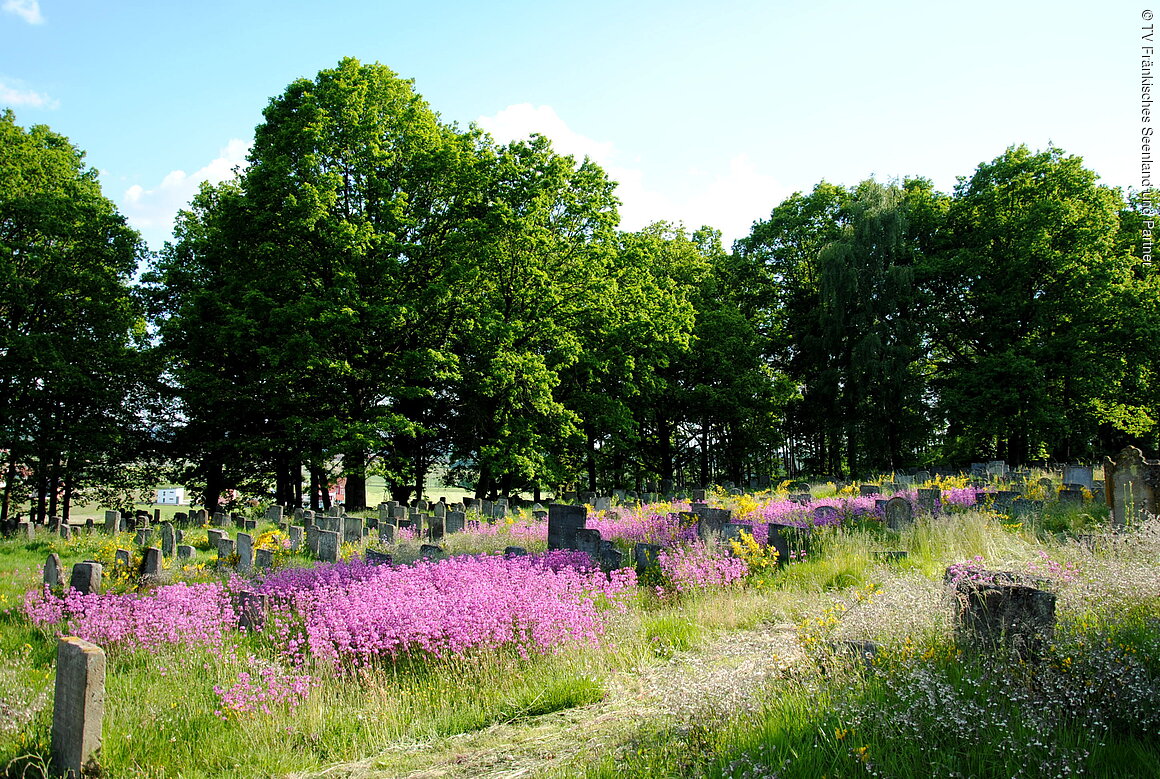 Fränkisches Seenland, jüdischer Friedhof in Bechhofen Fränkisches Seenland, jüdischer Friedhof in Bechhofen