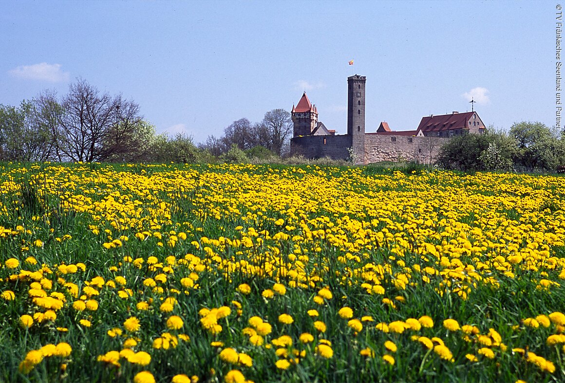 Fränkisches Seenland, Burg Abenberg Fränkisches Seenland, Burg Abenberg
