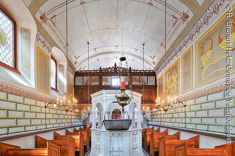 Veitshöchheim, Jüdisches Kulturmuseum, Synagoge