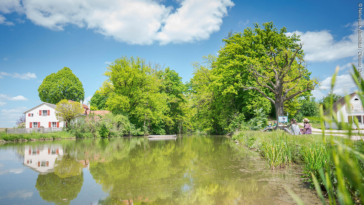 Naturpark Altmühltal, Fossa Carolina in Graben bei Treuchtlingen