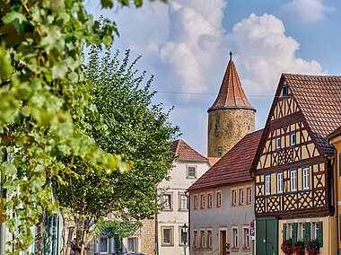 Stadtkern mit Fachwerk (Prichsenstadt/Steigerwald)