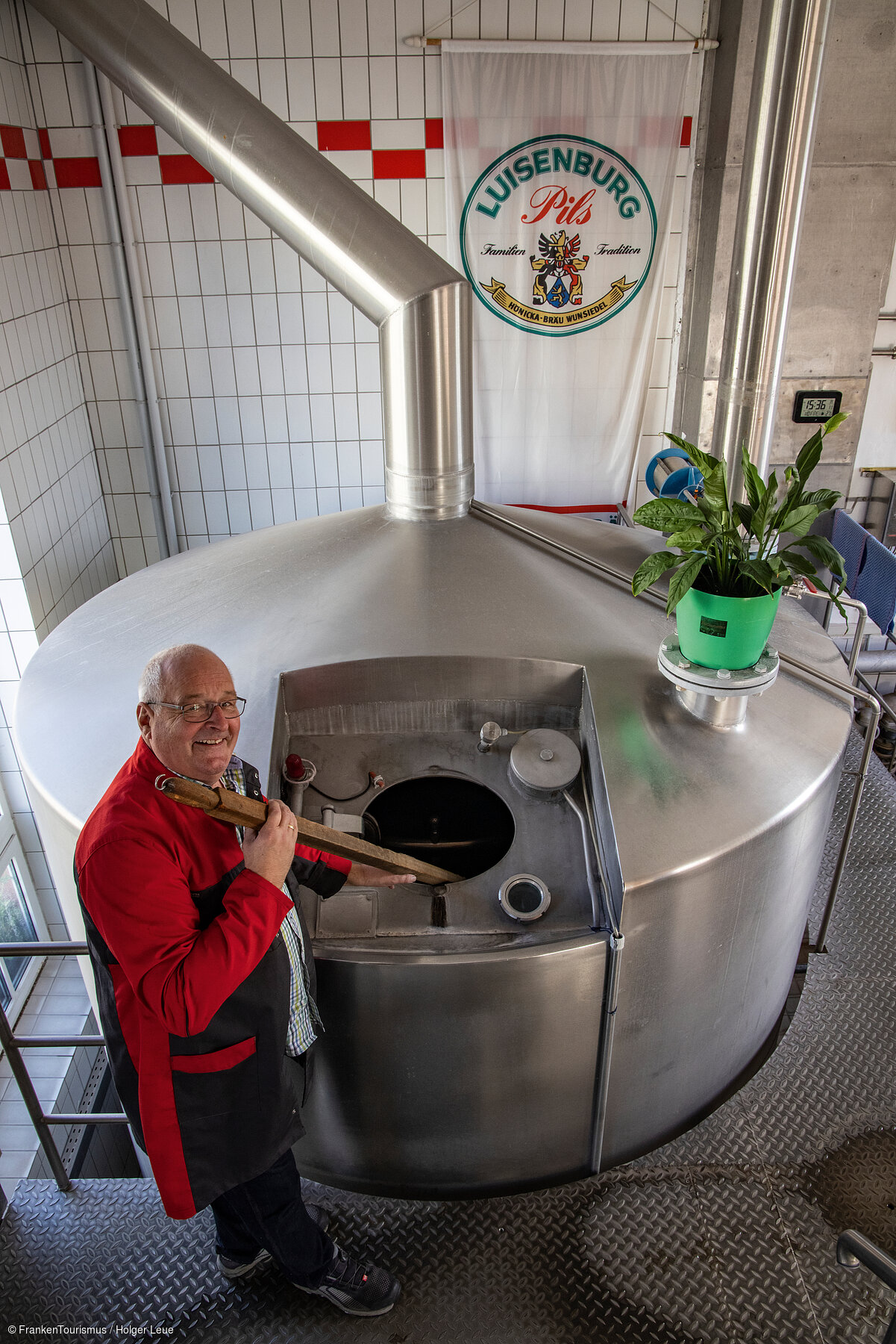 Brewmaster Andreas Purucker of Hönicka Bräu brewery