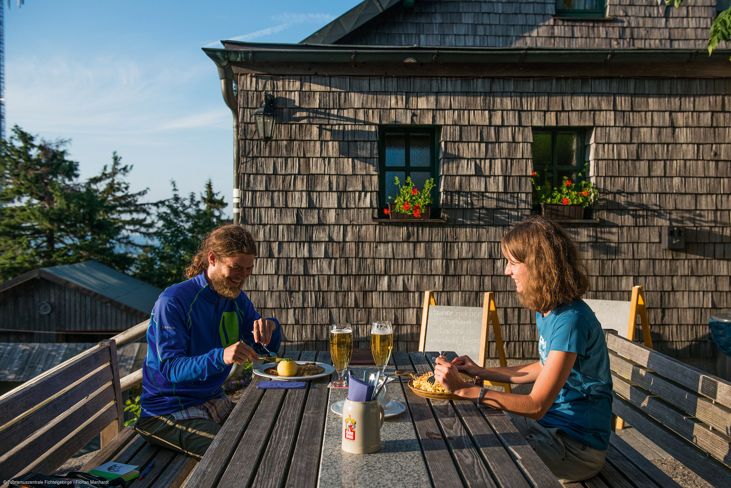 Hütte Mahlzeit (Fichtelgebirge) Hütte Mahlzeit (Fichtelgebirge)