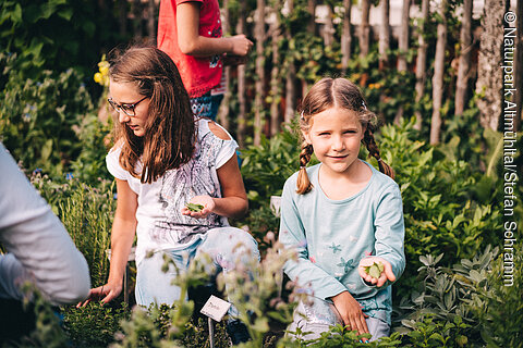 Naturerlebnisveranstaltung für Kinder (Naturpark Altmühltal)