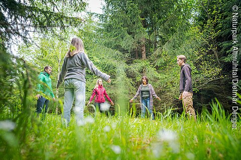 Naturpark Altmühltal, Waldbaden in Treuchtlingen