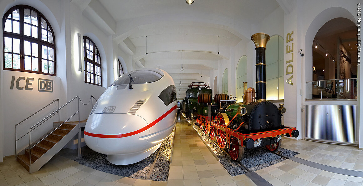 Im DB Museum (Nürnberg/Städteregion Nürnberg)