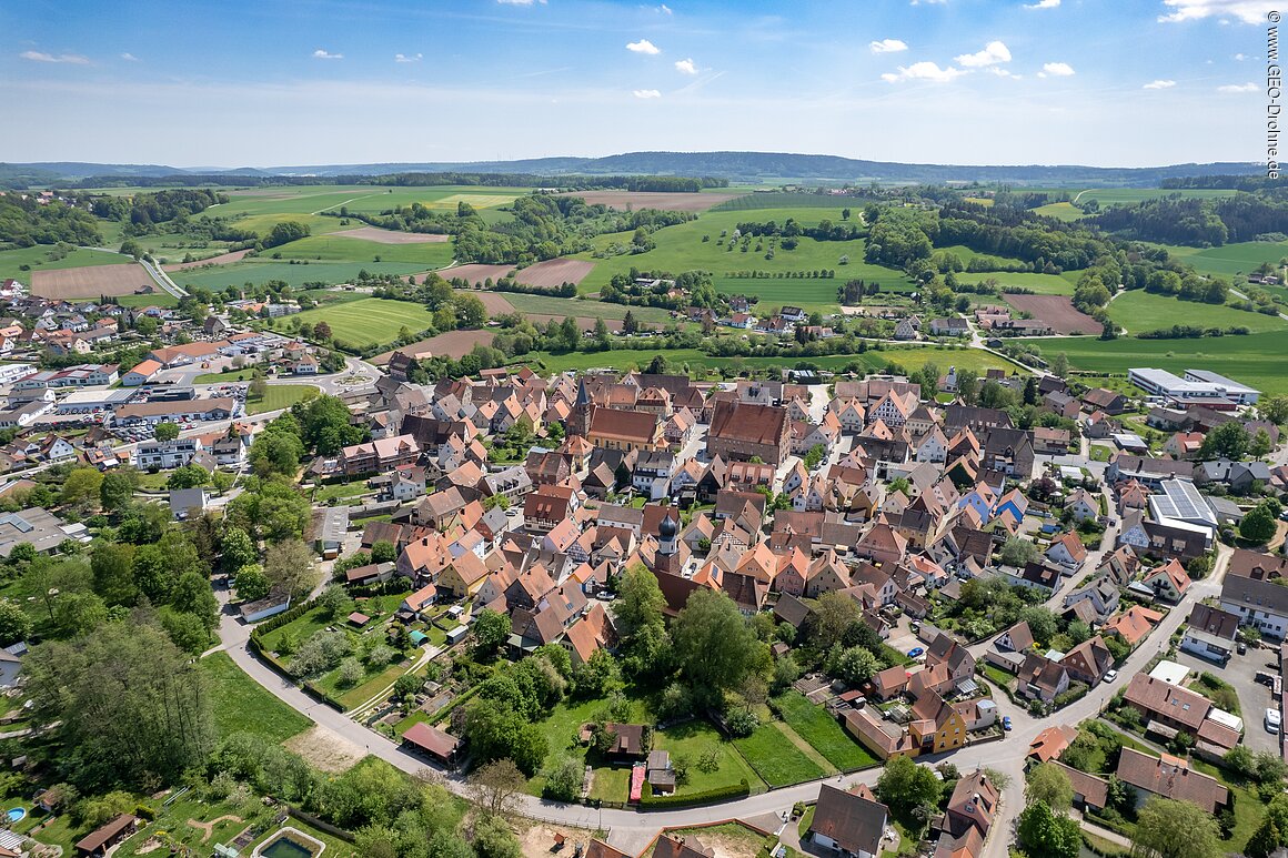 Stadtansicht (Heideck, Fränkisches Seenland)