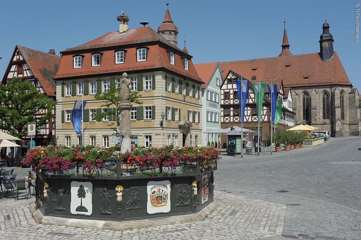 Marktplatz (Feuchtwangen, Romantisches Franken)