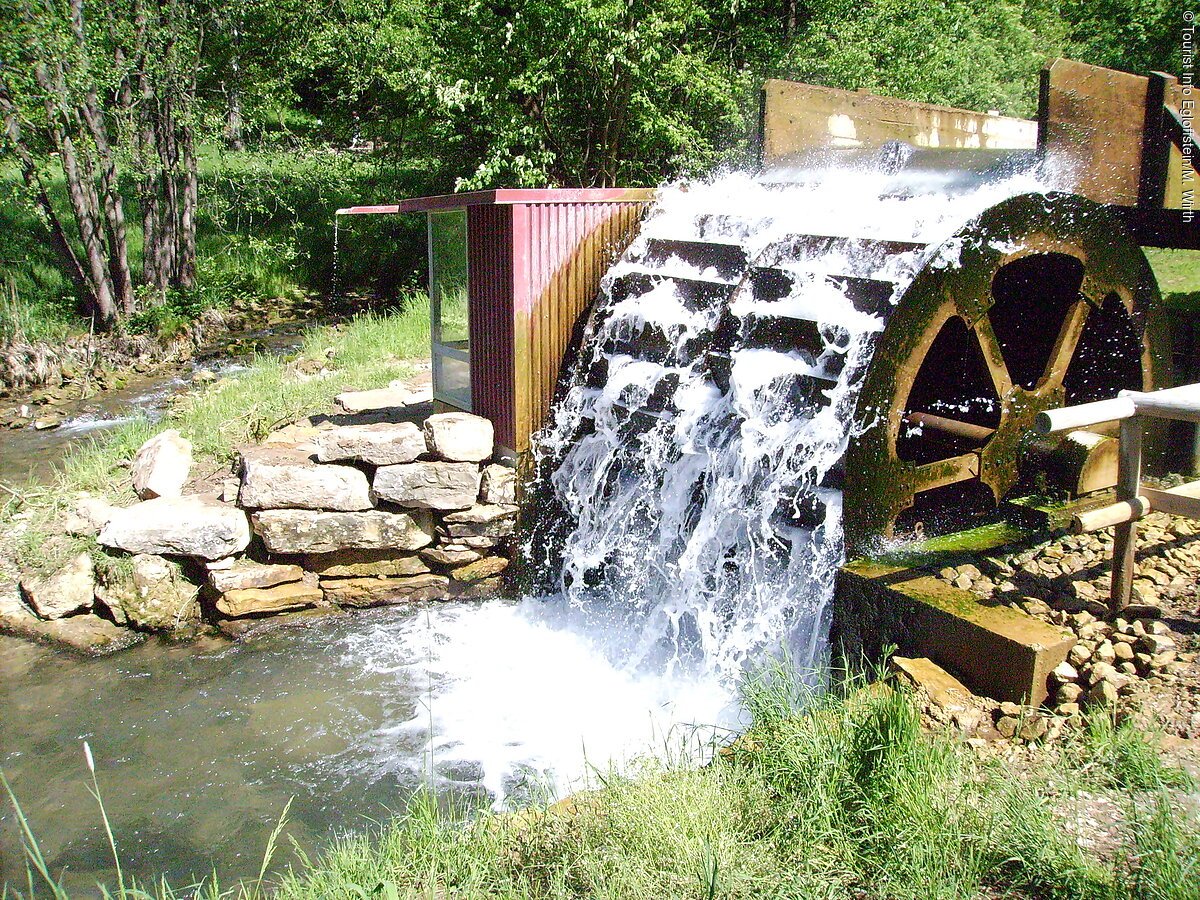 Egloffsteiner Wasserrad Tourismusverband Franken