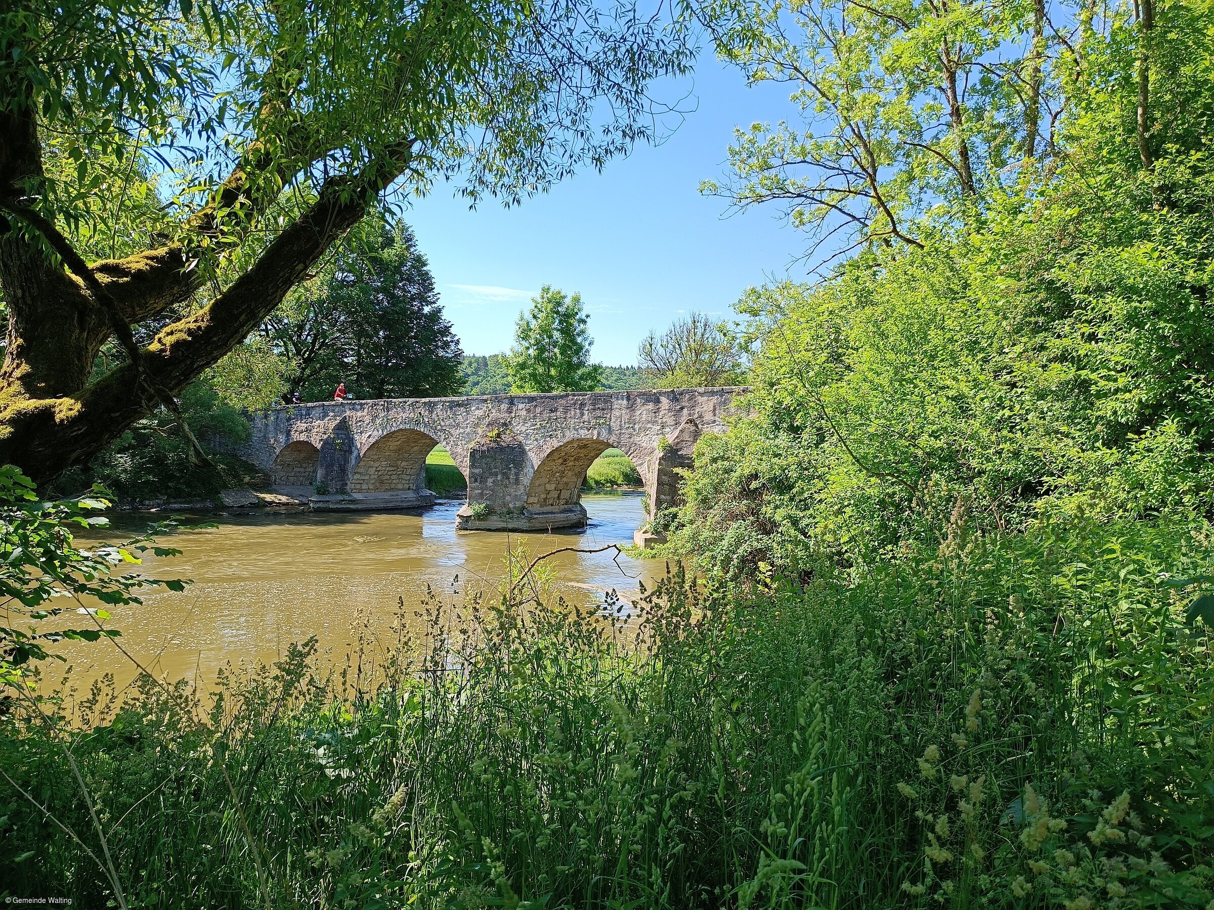 Römerbrücke (Walting-Pfünz, Naturpark Altmühltal)