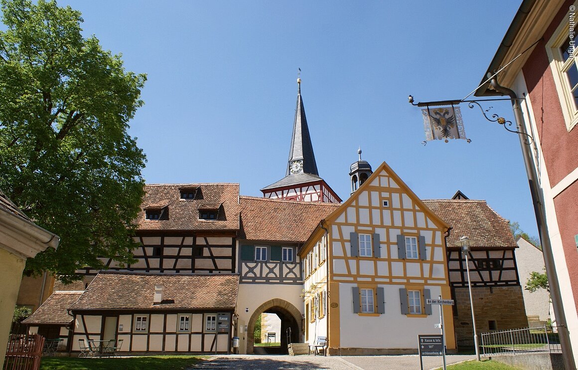 Freilandmuseum Kirchenburg Mönchsondheim (Iphofen, Fränkisches Weinland)