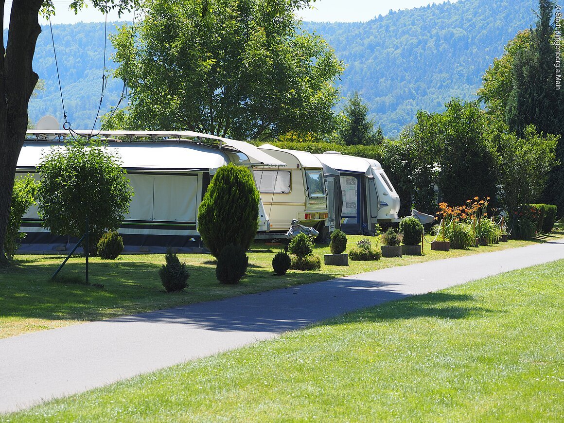 Campingplazu Mainwiese (Klingenberg a.Main, Spessart-Mainland)