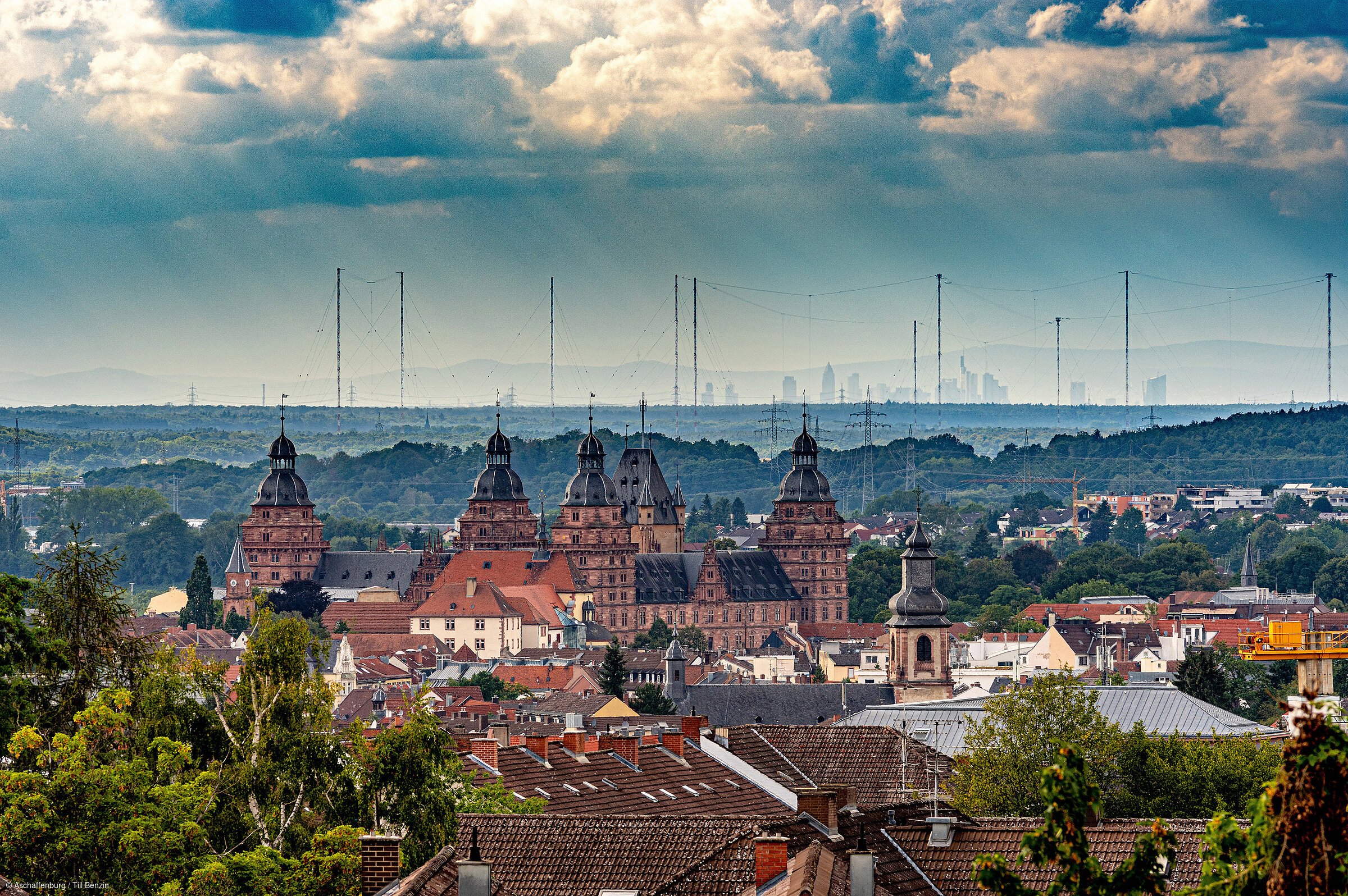 Schloss Johannisburg Skyline Frankfurt (Aschaffenburg, Spessart-Mainland) Schloss Johannisburg Skyline Frankfurt (Aschaffenburg, Spessart-Mainland)