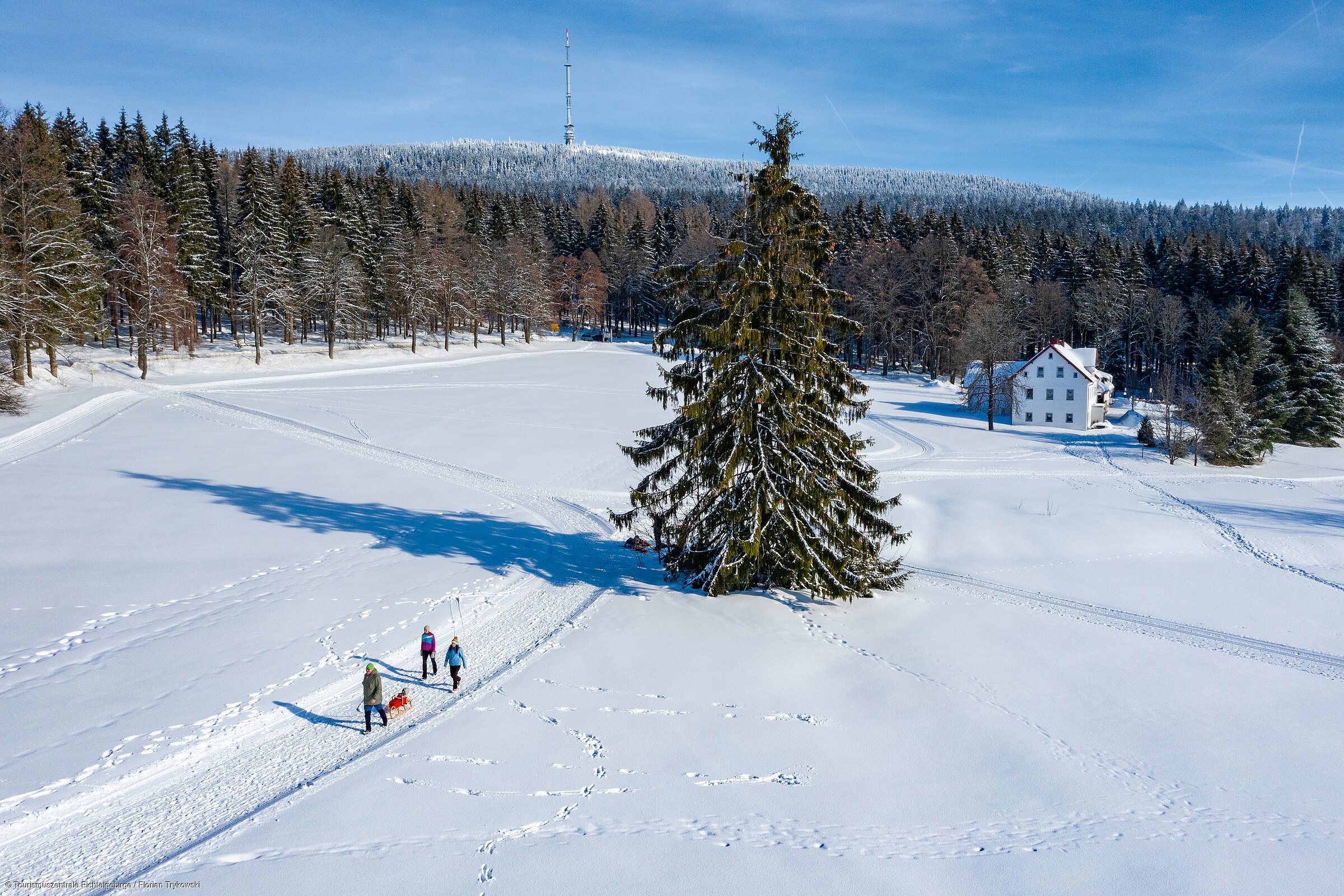 Winterwandern Grassemann (Fichtelgebirge)