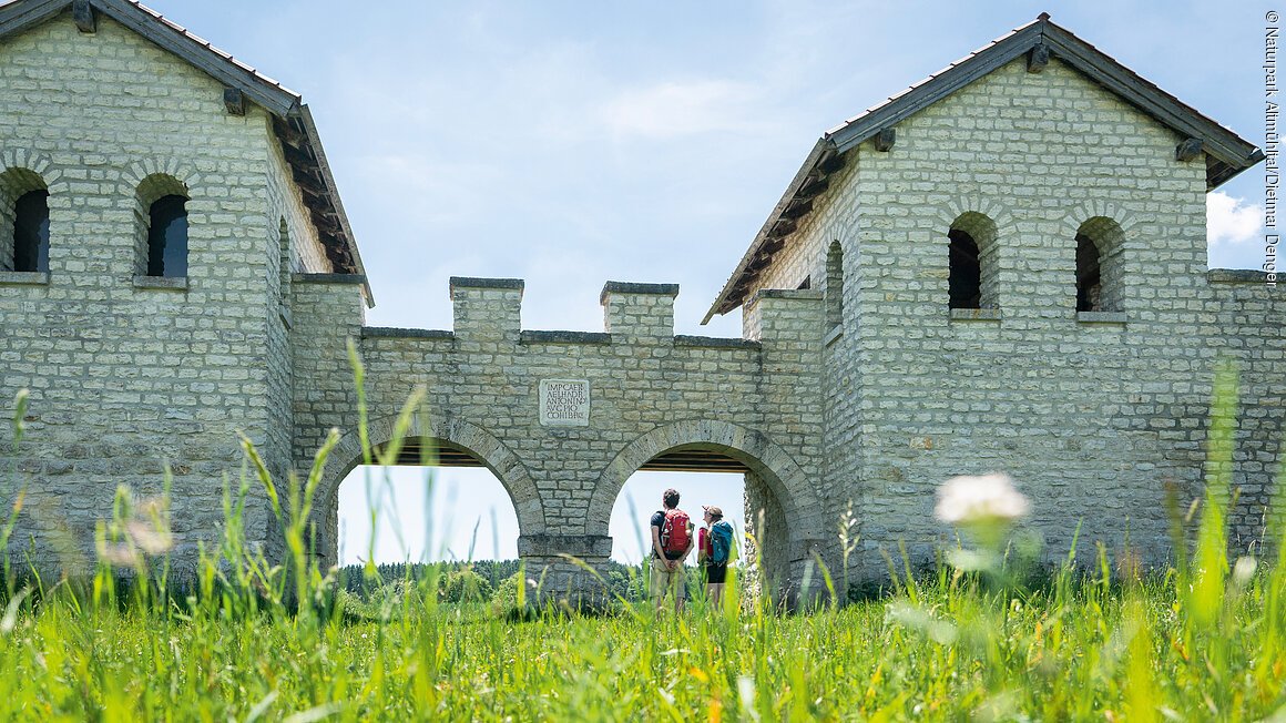 Römerkastell bei Pfünz (Walting/Naturpark Altmühltal)