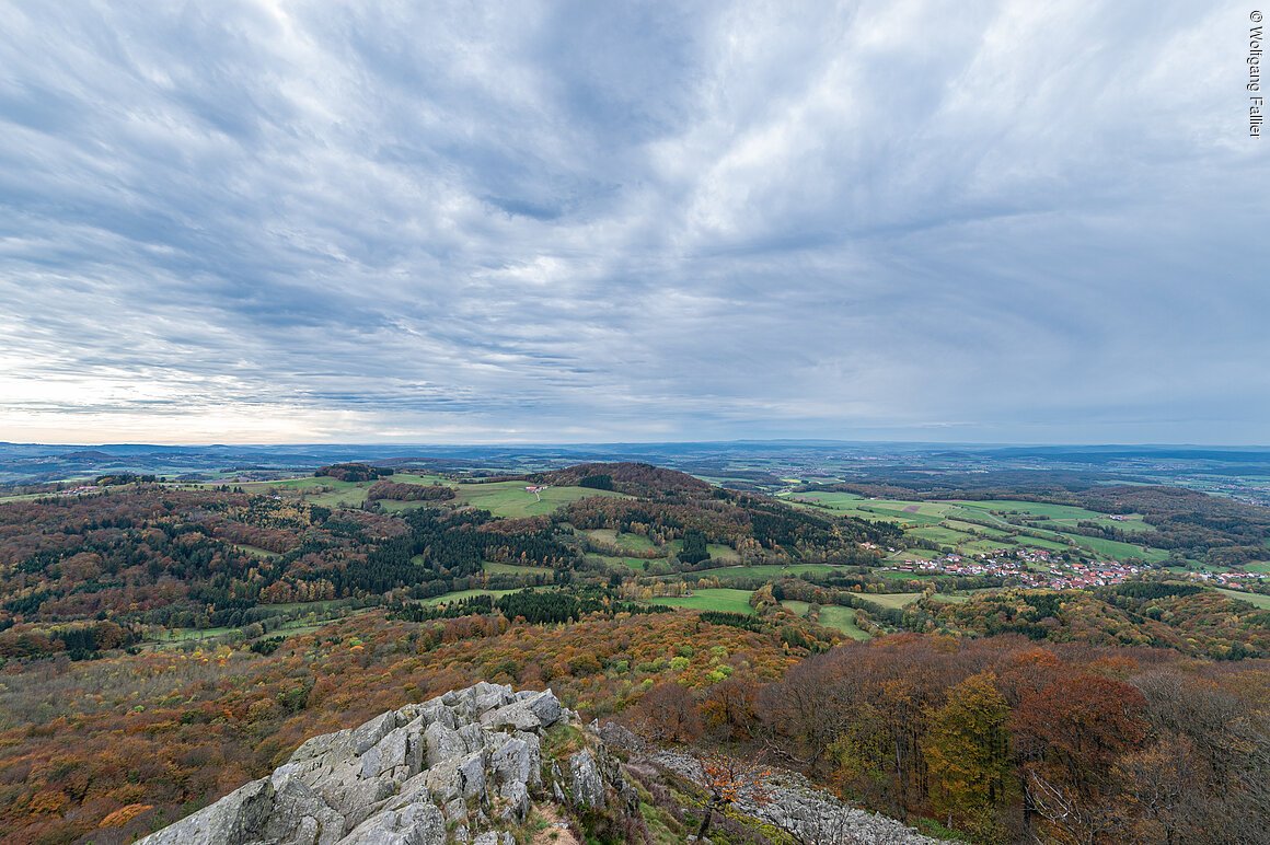 Panorama von der Milseburg