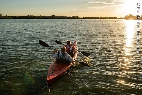 Kanu - Paddeln am Altmühlsee (Fränkisches Seenland)