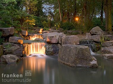 Japangarten im Kurpark Bad Mergentheim (Bad Mergentheim, Liebliches Taubertal)