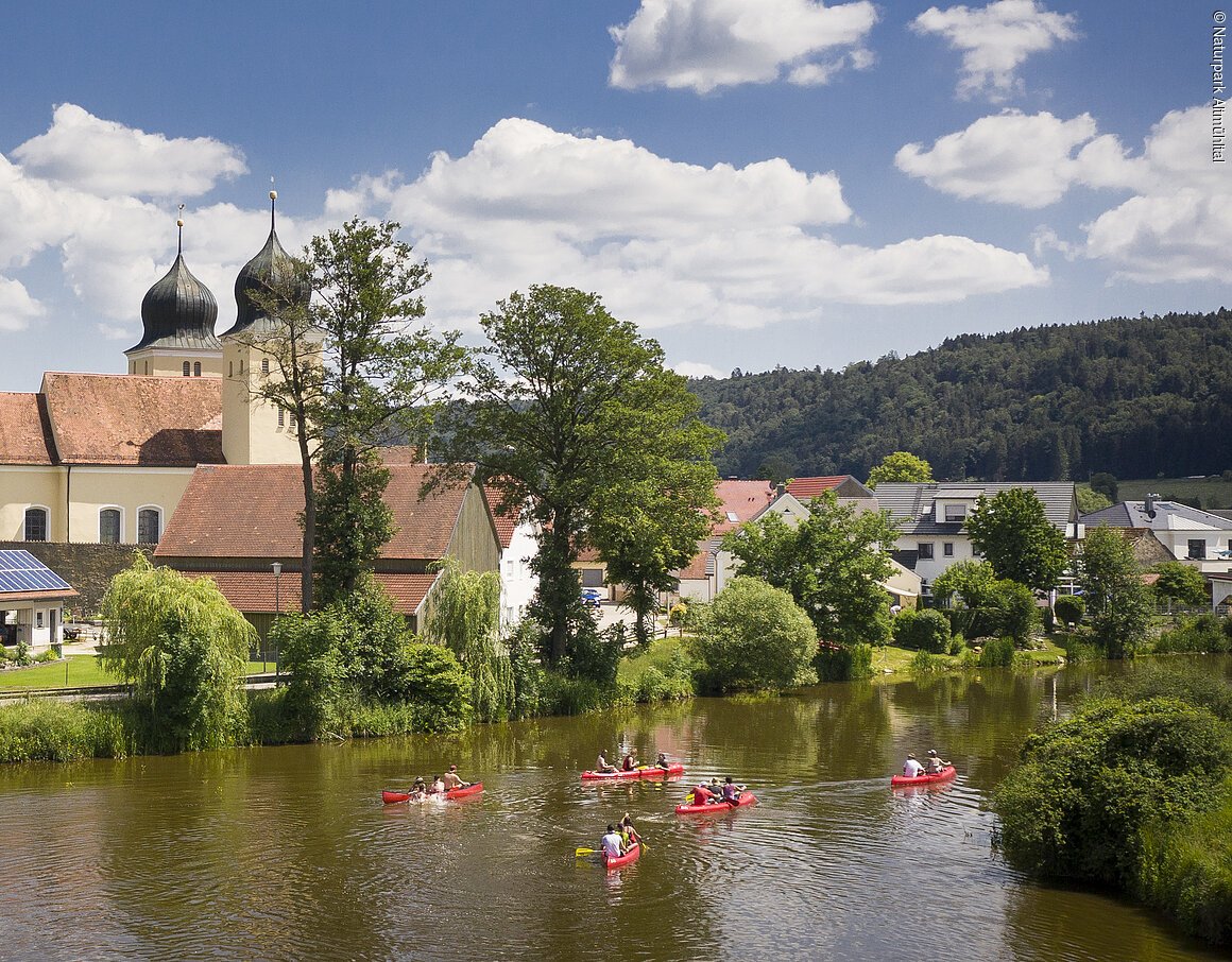 Paddeln auf der Altmühl